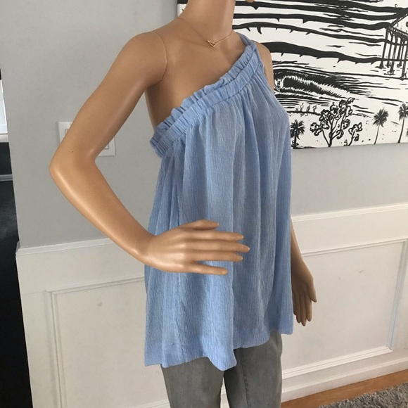 Mini Maternity One Sleeve Top - Picture 2 of 7